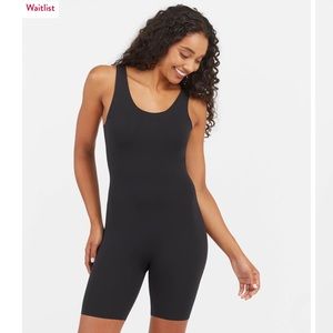 Luxe Essentials Tank Mid-Thigh Bodysuit